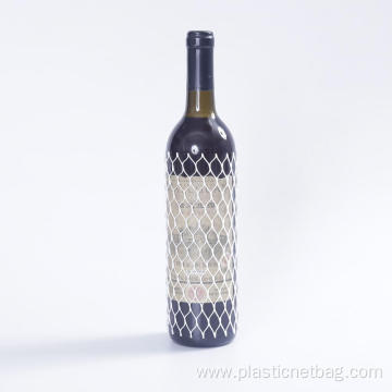 Plastic Mesh Protective Sleeve Net for Wine Bottle